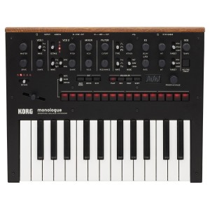 Korg Monologue - Monophonic Analogue Synthesizer in Black